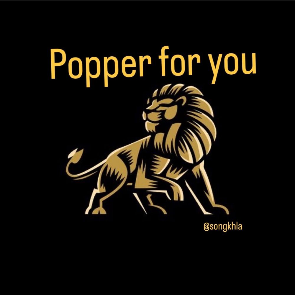Popper for you