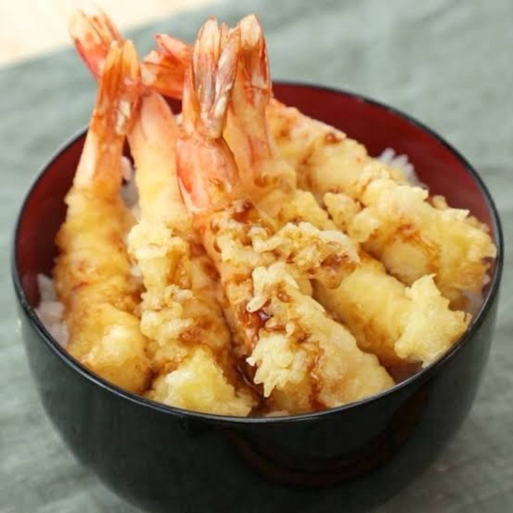海老天丼