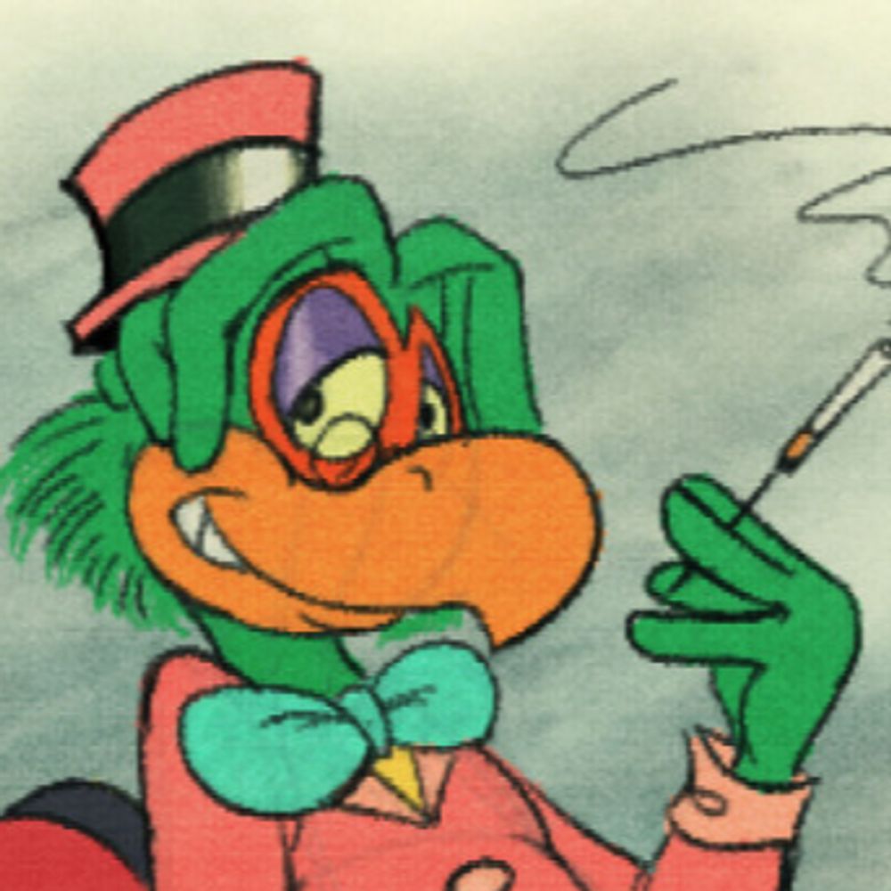 🦜🪷 chauncey parrot 🪷🦜