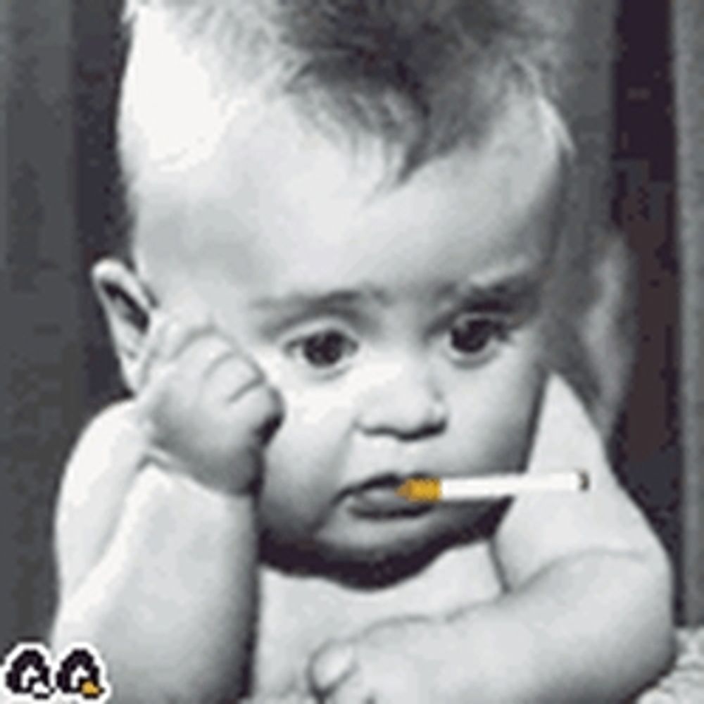 Thee Smoking Baby