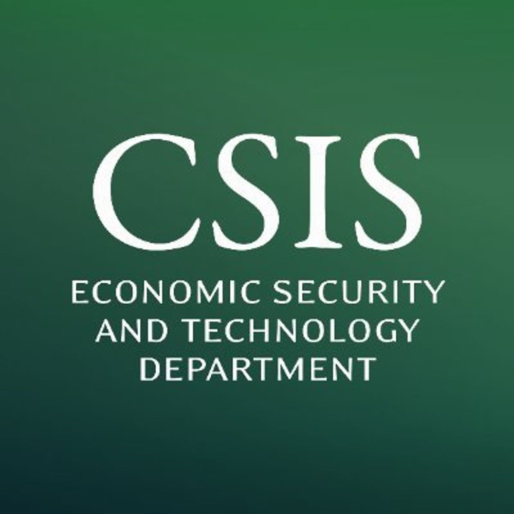 CSIS Economic Security and Technology Department