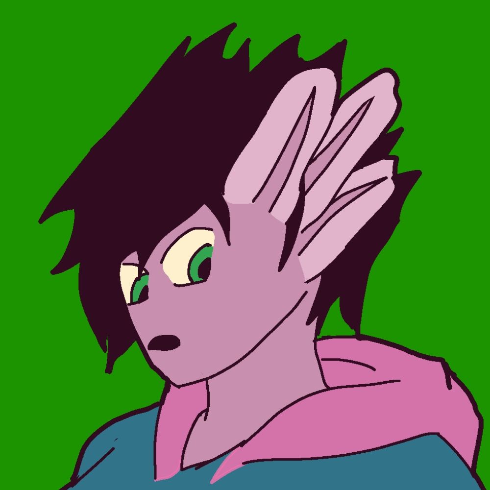 Blushy busty boy