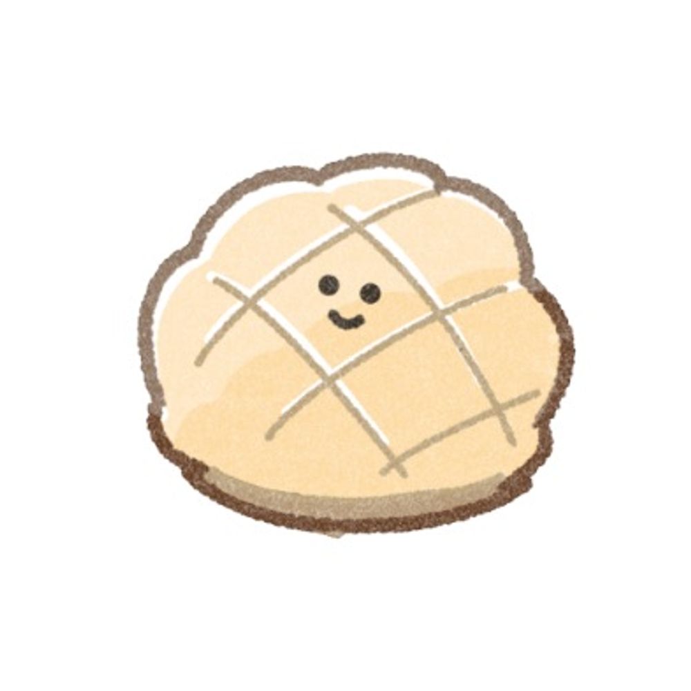 放置されたメロンパン🍞🍈