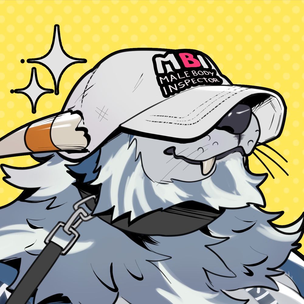 Howlite Badger