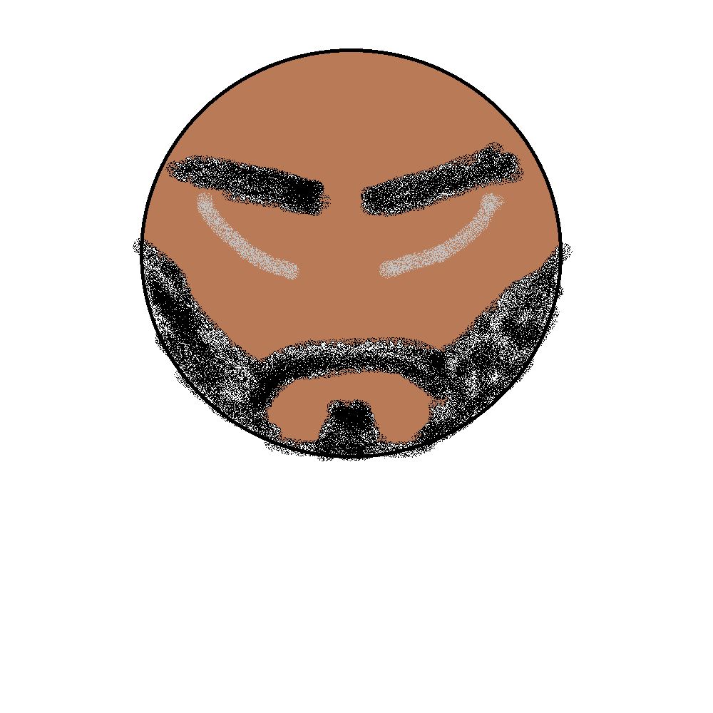 Borderline Buff Bald Beardo