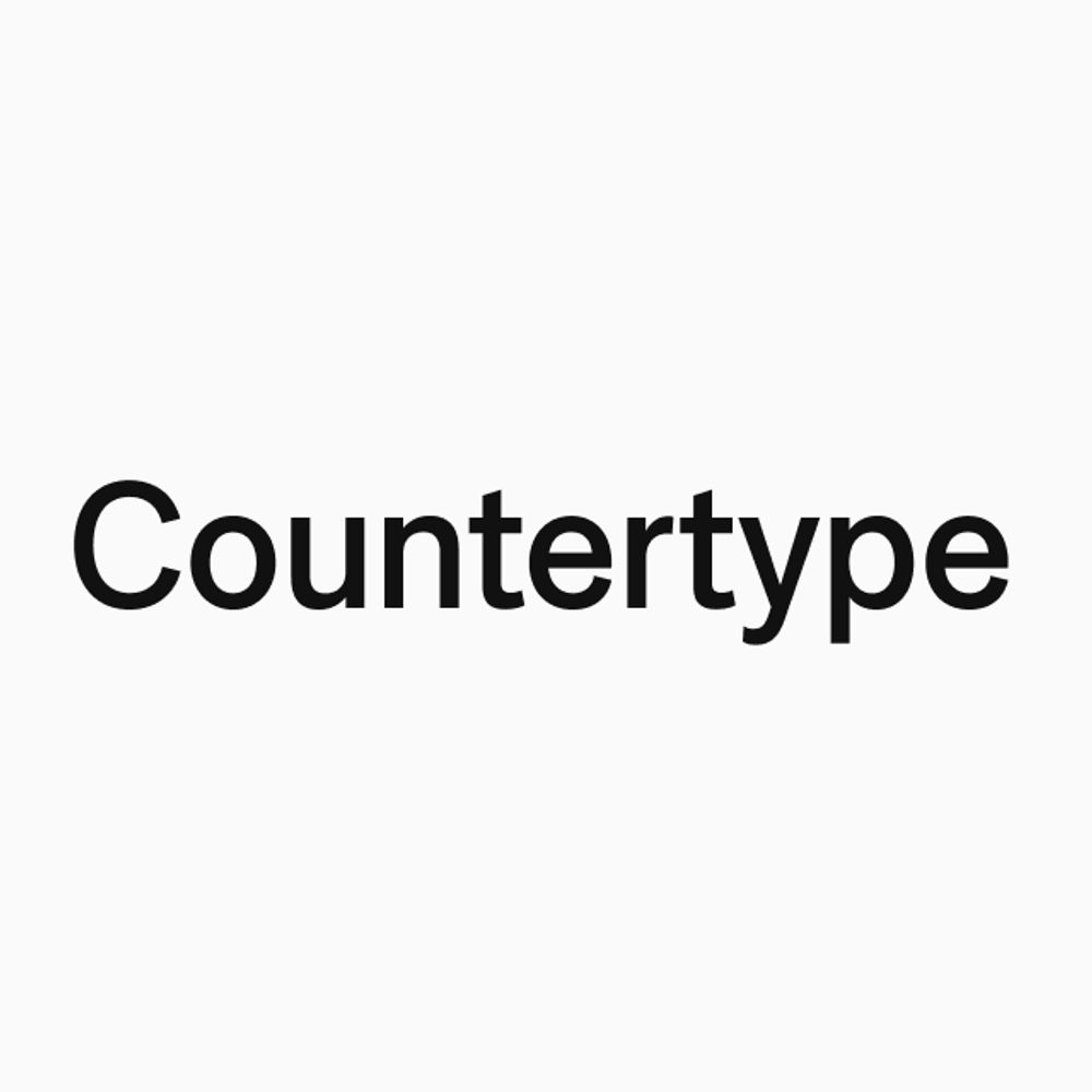 Countertype