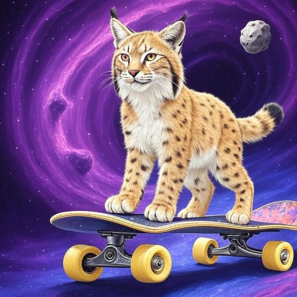 Standing Lynx