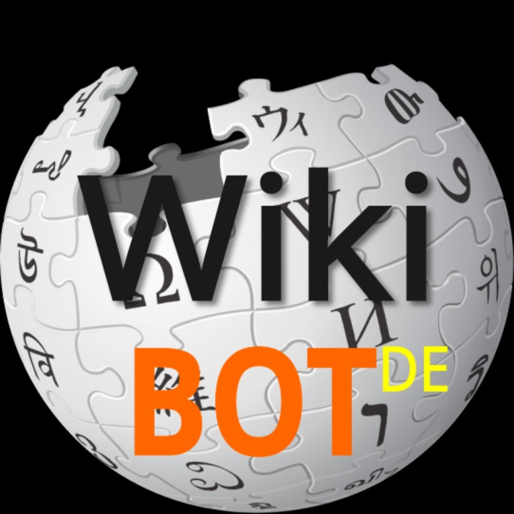 Wikipedia BOT Deutsch