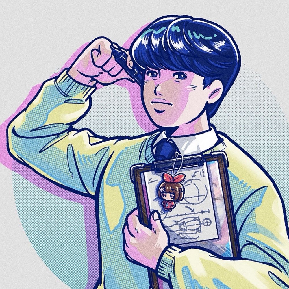 イラストレーターのハヤカワ