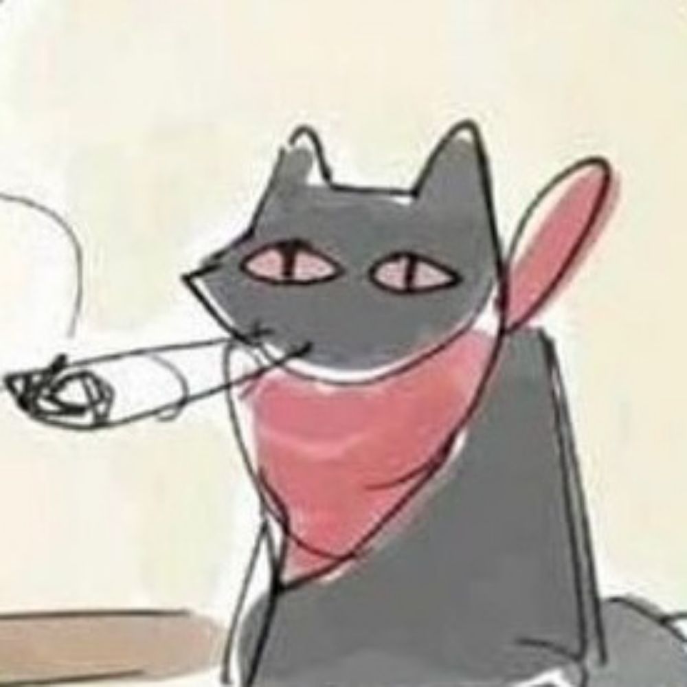 Gatinho fumante 