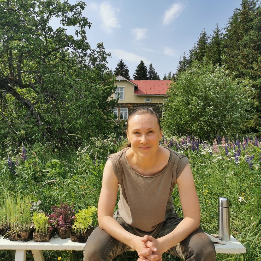 Somepuutarhuri Johanna Rönnlöf