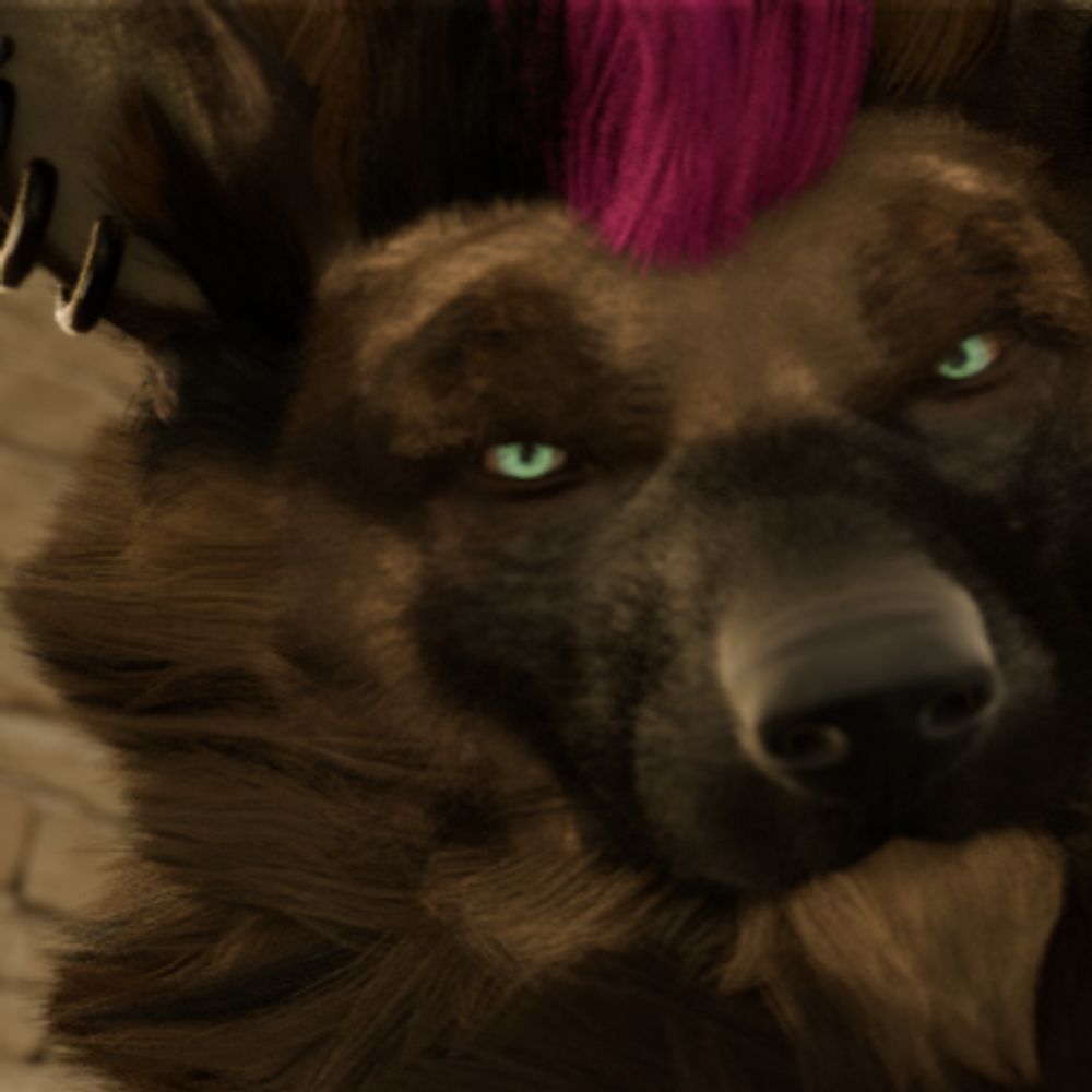 3D Hyena