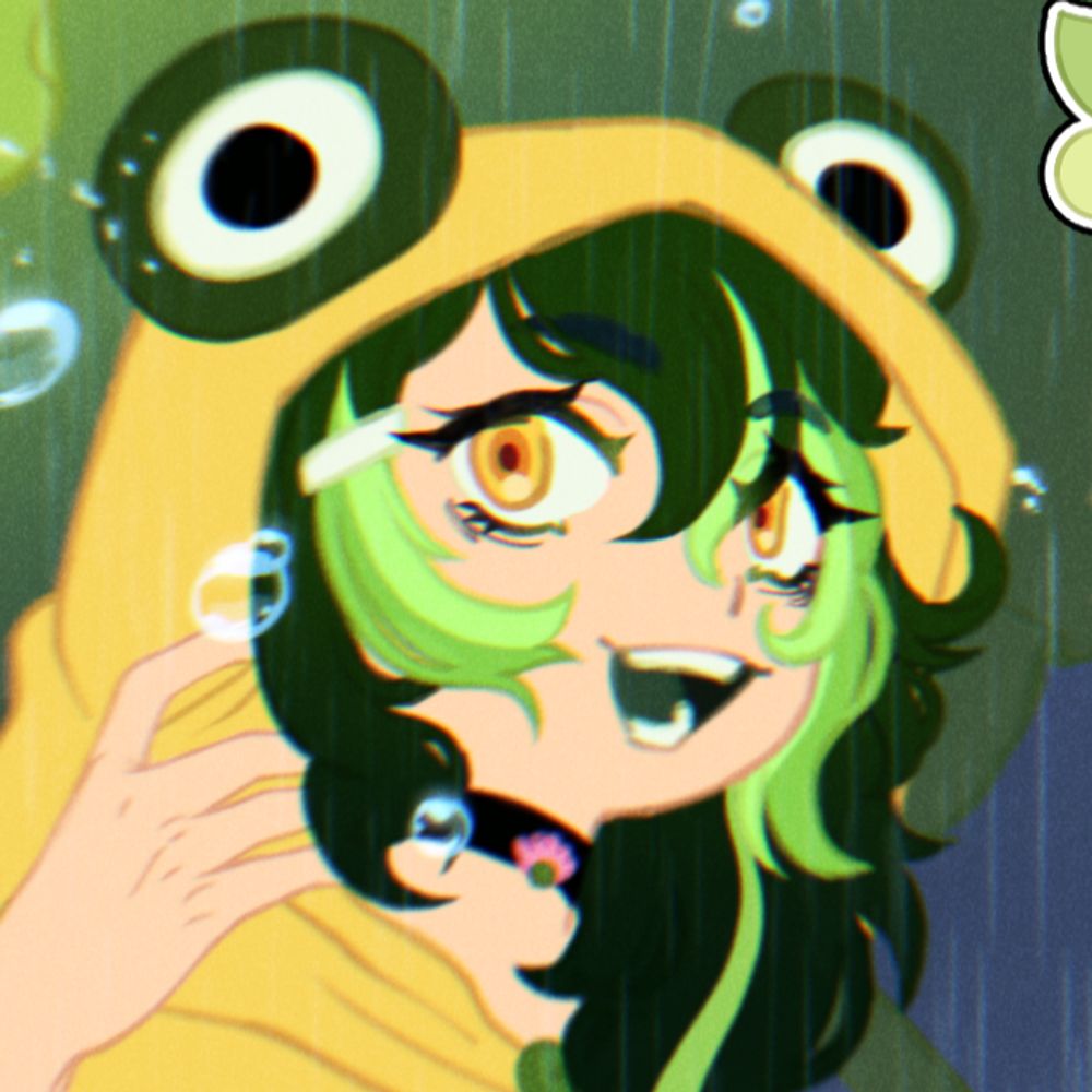 froge (they/them) ⋆˙⟡ virtual froggy idol 🐸☔️