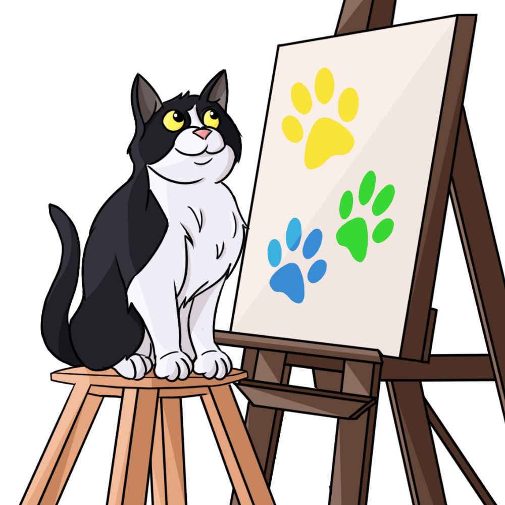 The Cat and Canvas