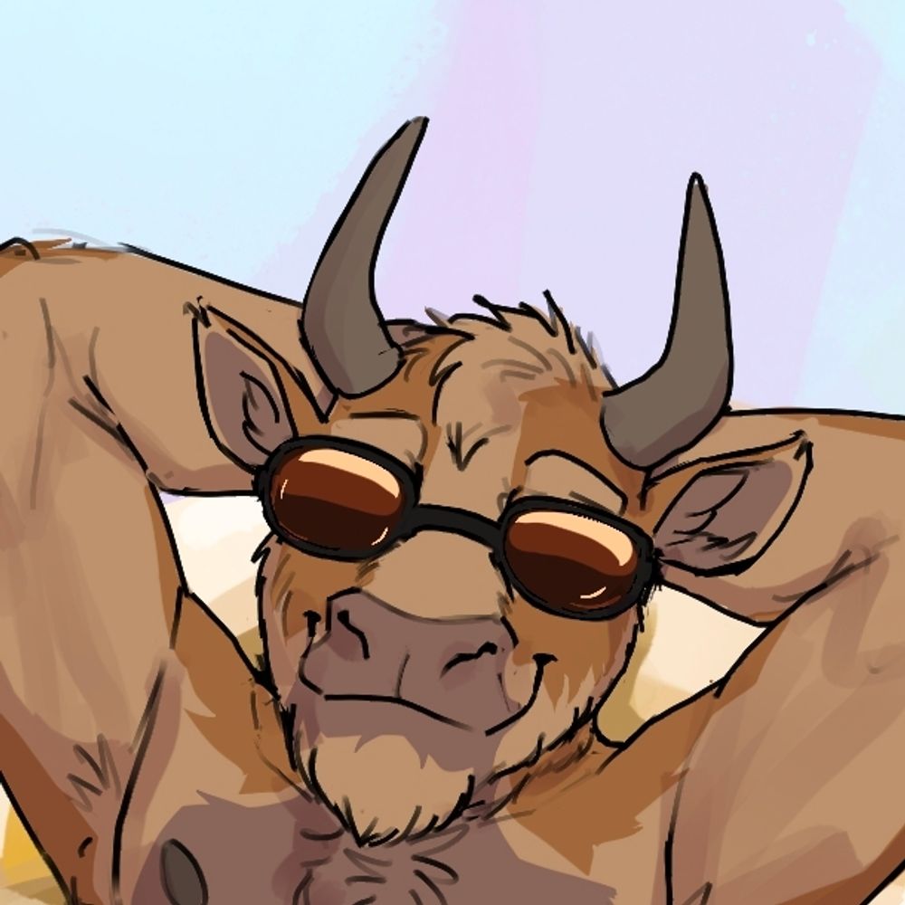 🦬 AudeS 🏳️‍🌈🔞 Back to his usual bull