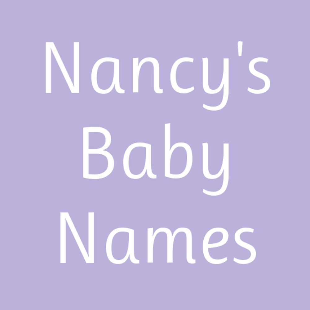 Nancy's Baby Names