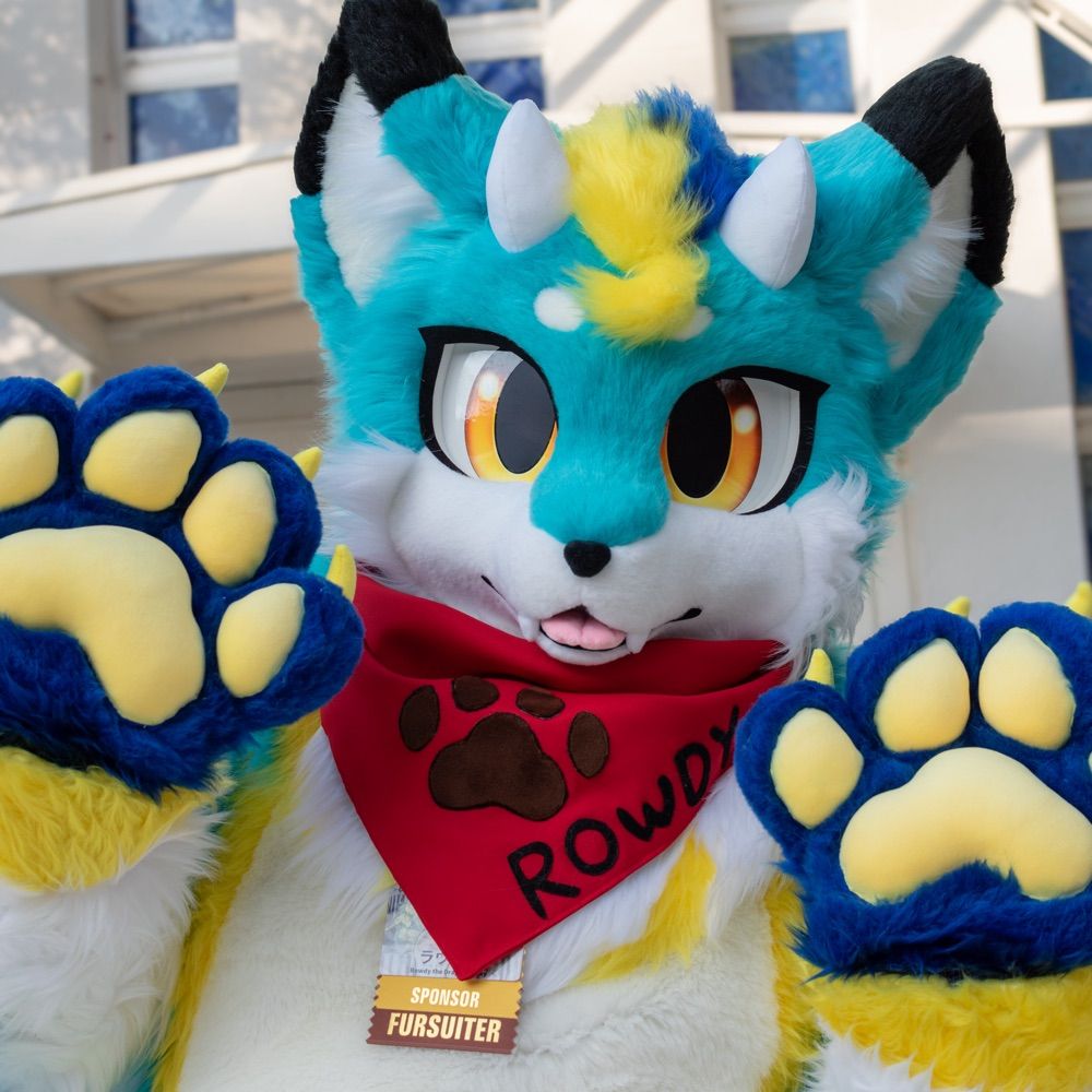 Rowdy the Dragon Husky
