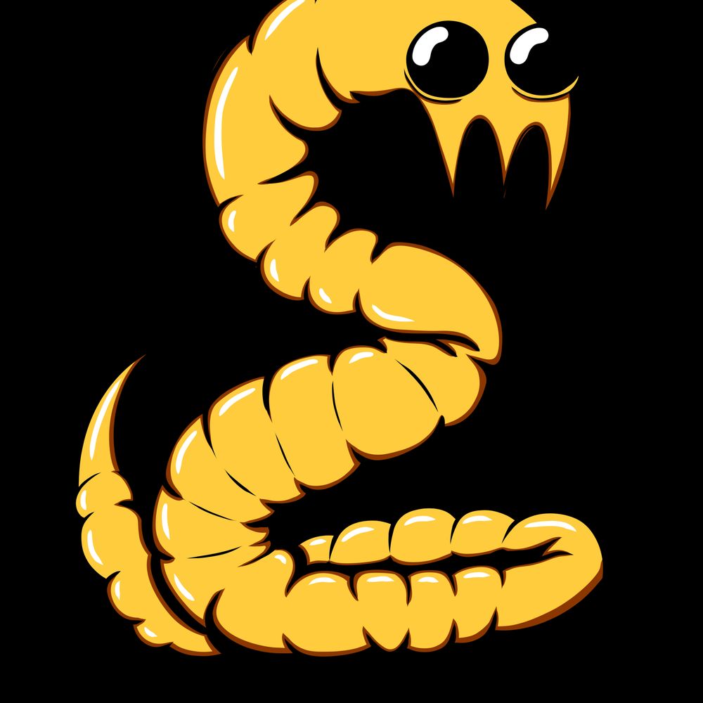 Golden Earthworm