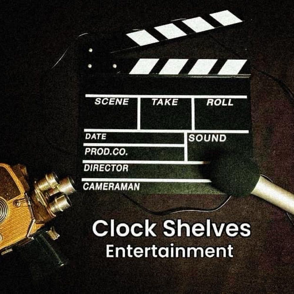Clock Shelves Entertainment