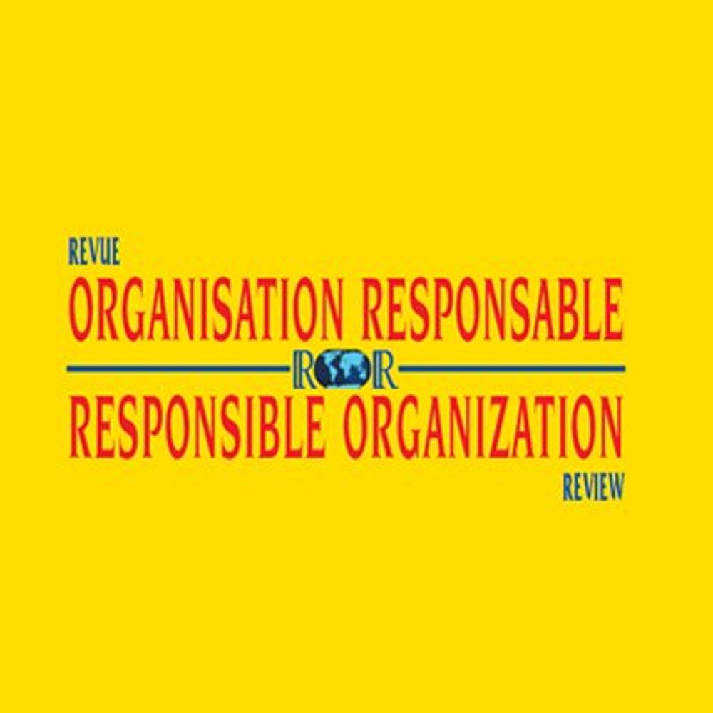 Revue de l'Organisation Responsable