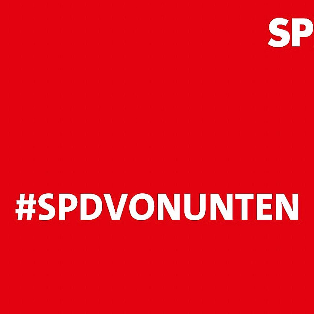 #spdvonunten 