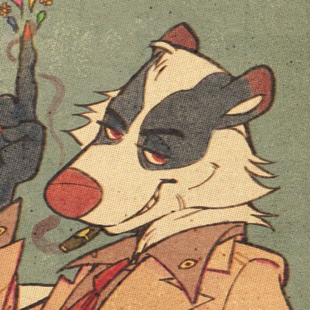 YOX THE BIG BAD BADGER