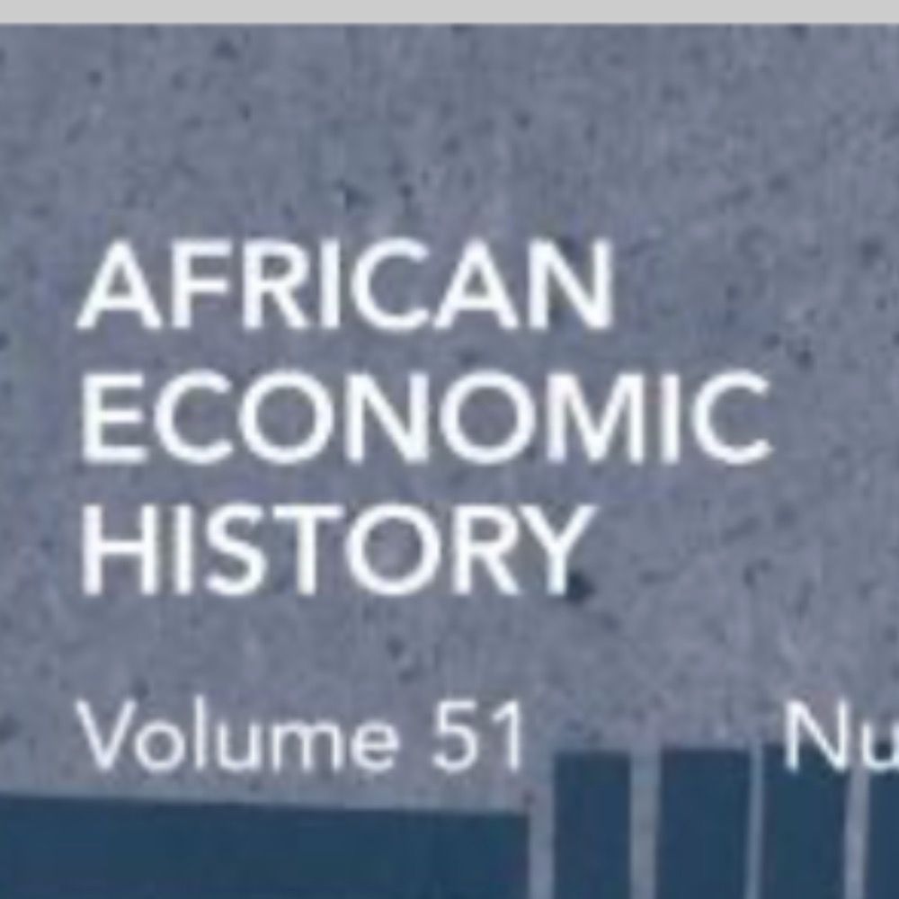 Journal of African Economic History 