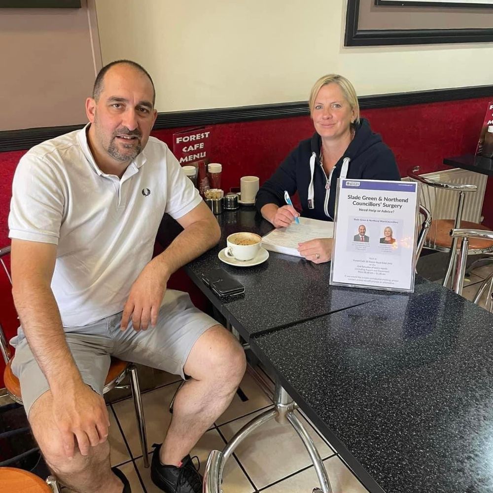 Slade Green and Northend ward councillors 