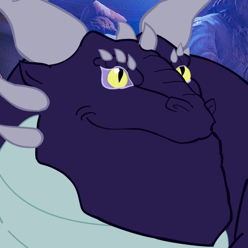 An angry but still friendly dragon 🐉