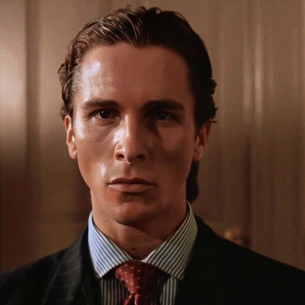 Sigma Patrick bateman (tenho medo de mulher)