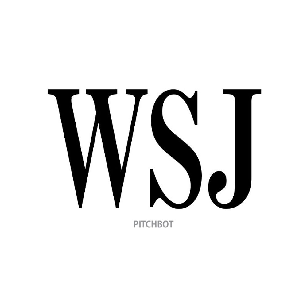 Wall Street Journal                                    pitchbot 