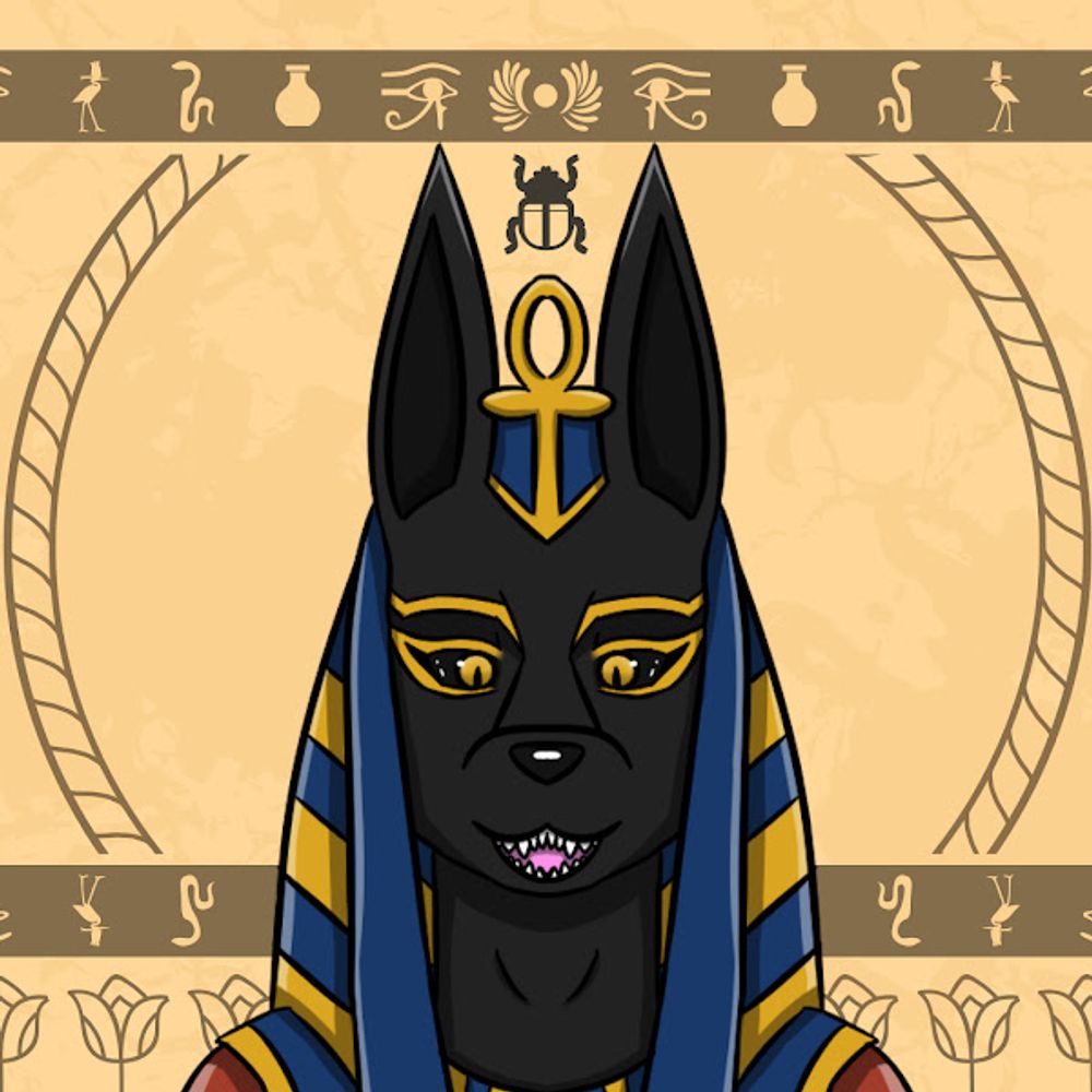 Anubis With Coffee