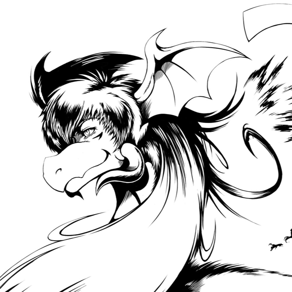 A Little Red Dragon