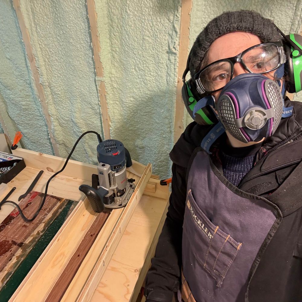 En bois