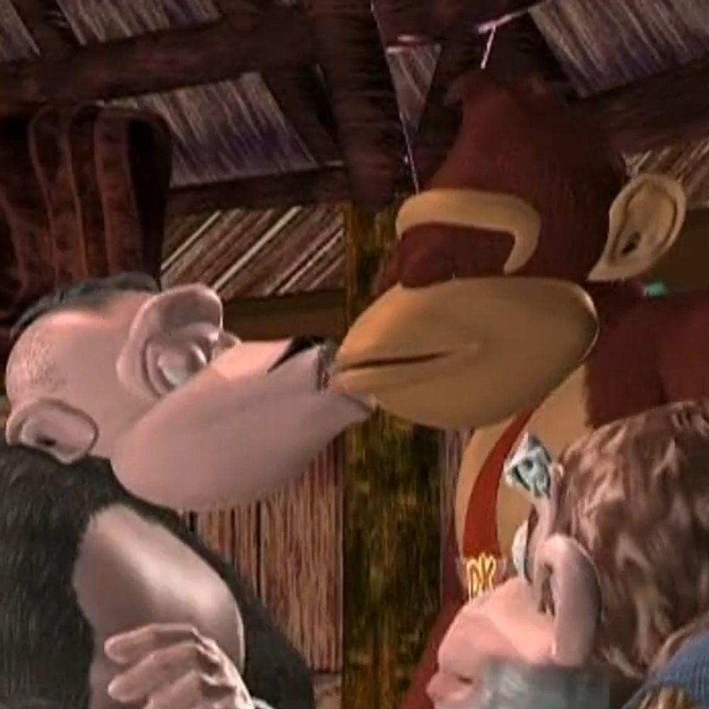 El País De Donkey Kong fuera de Kongtexto