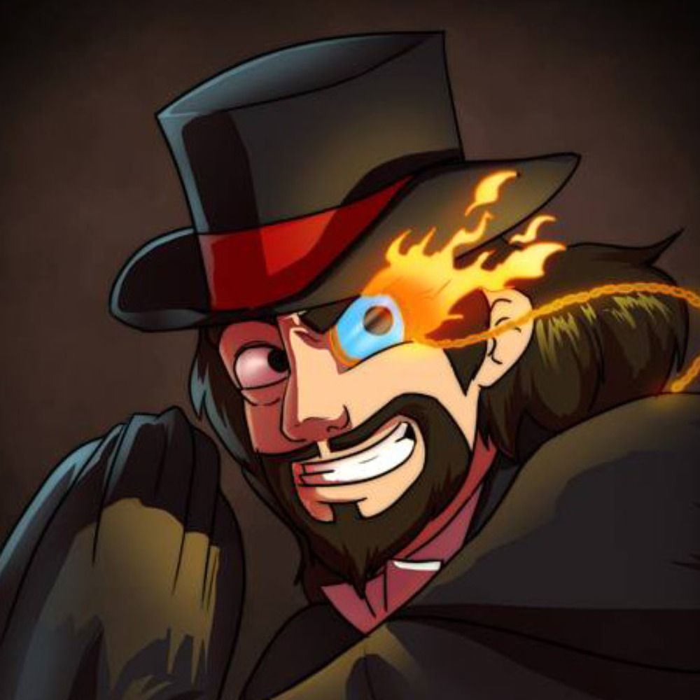 Flaming Monocle