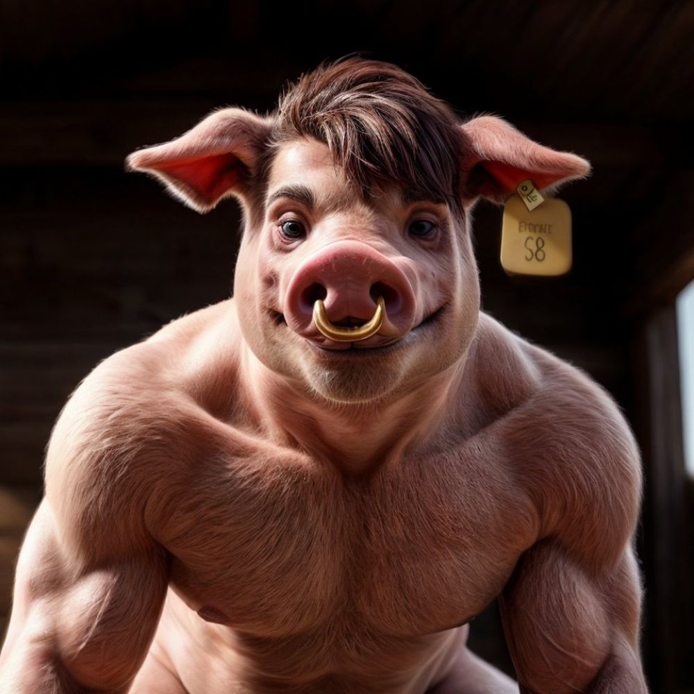 Dutch Bare Pig