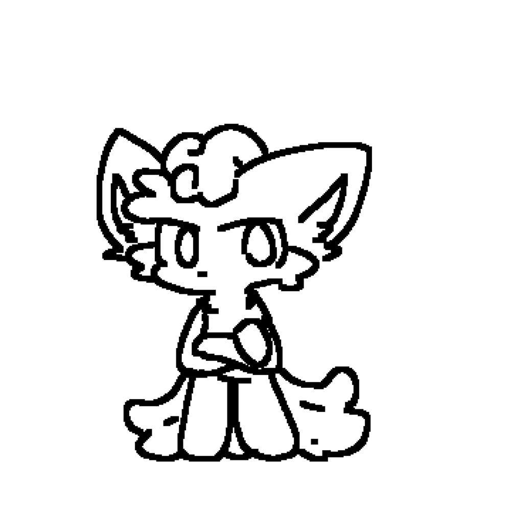 A Poofy Vulpix
