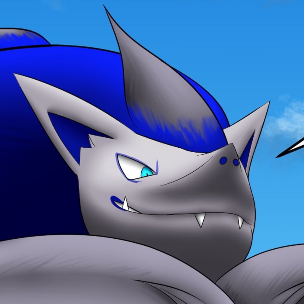 Zorat le zoroark bleu