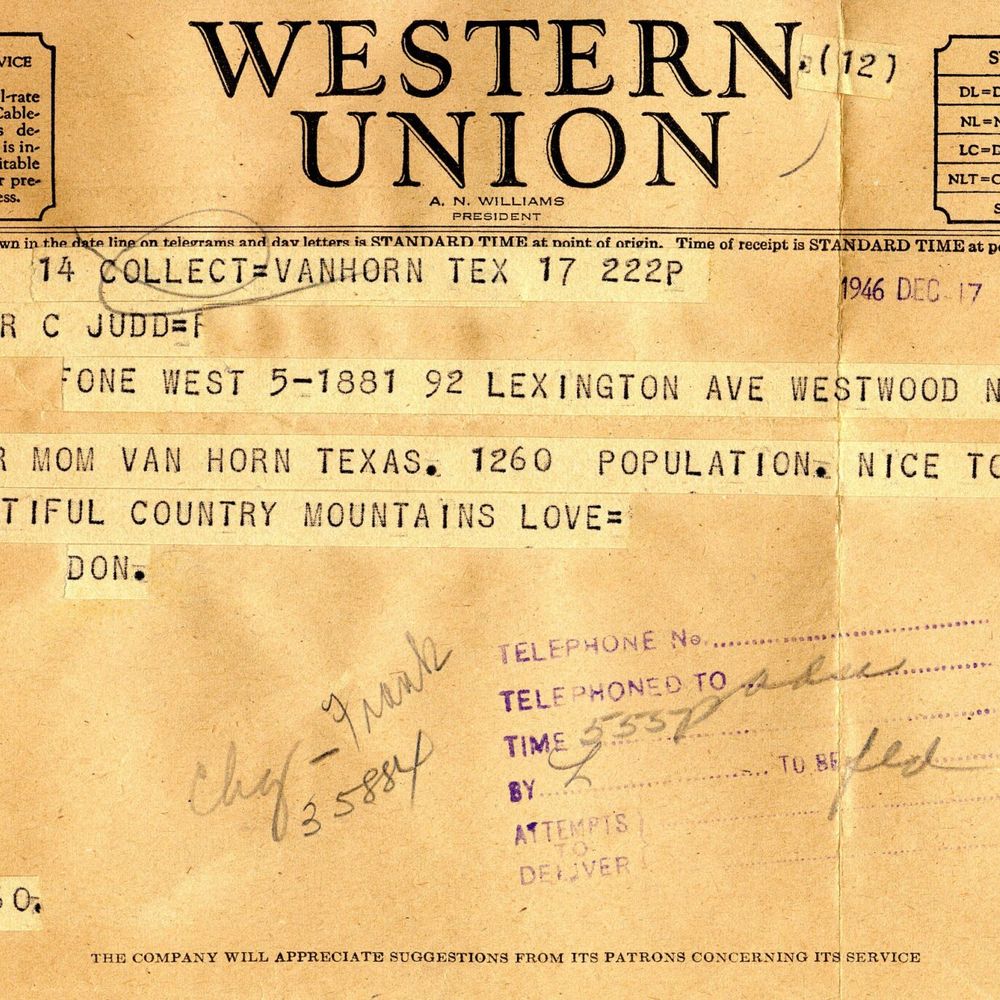 OLD TELEGRAM