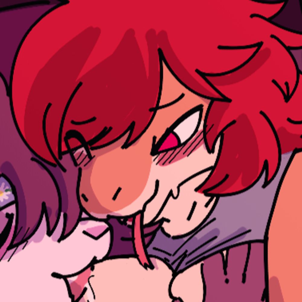 gay and trans and an animal and horny about it on the internet