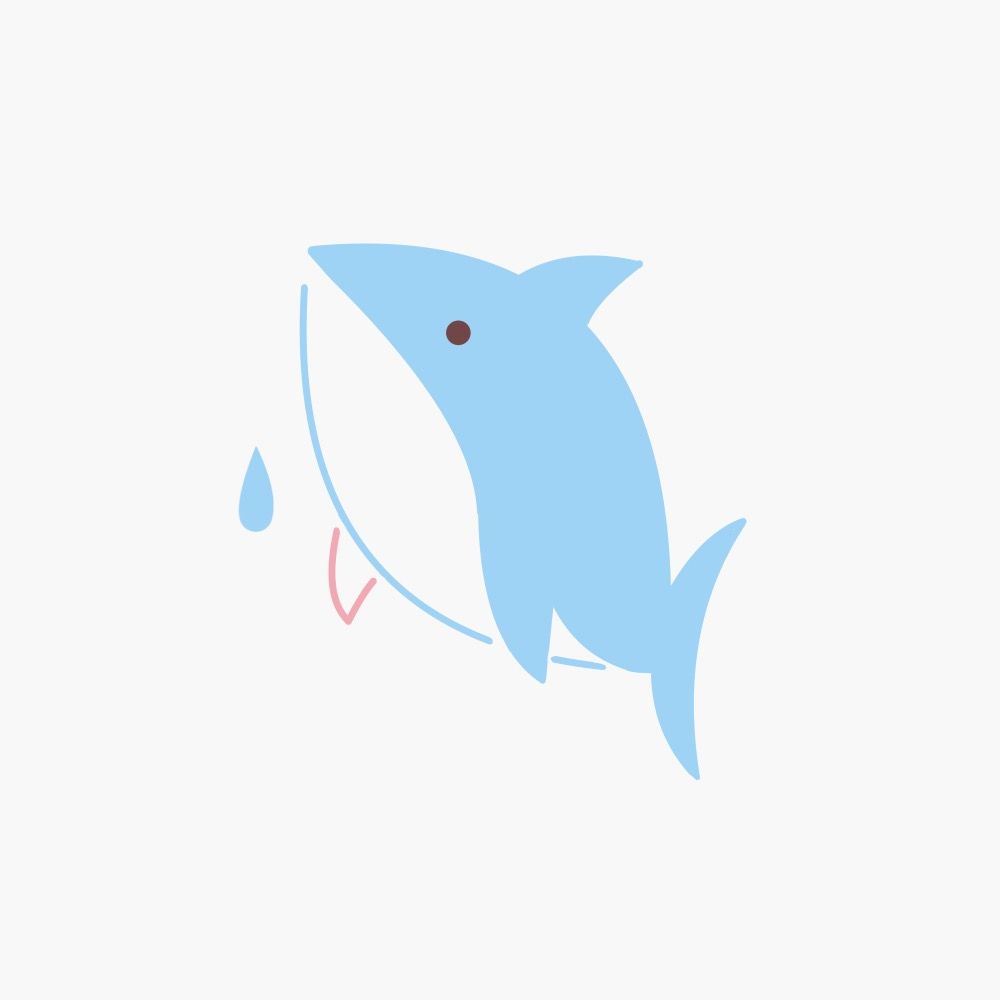サメ(桜雨)