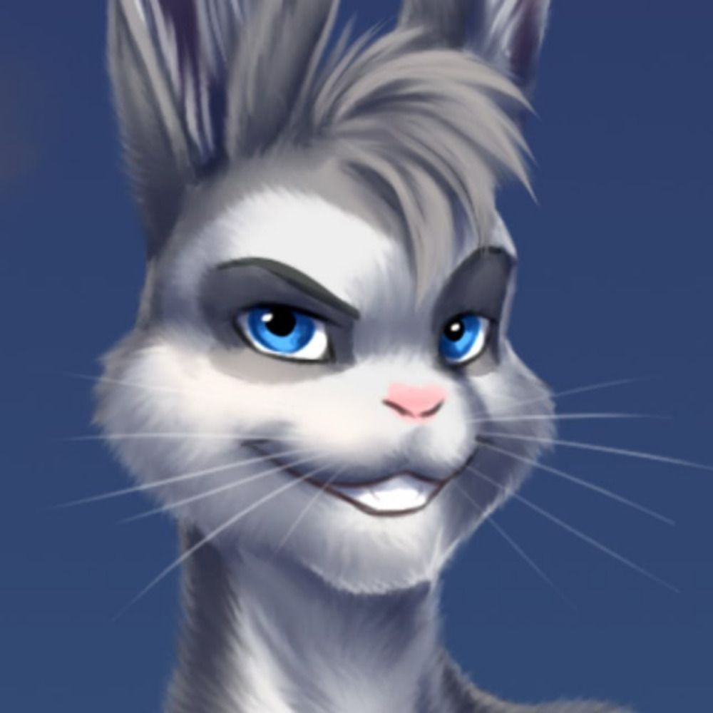Quentin T. Rabbit ⚫️🖤⚪️💜