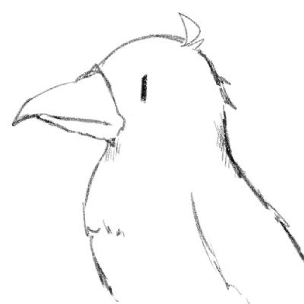 Snow Raven