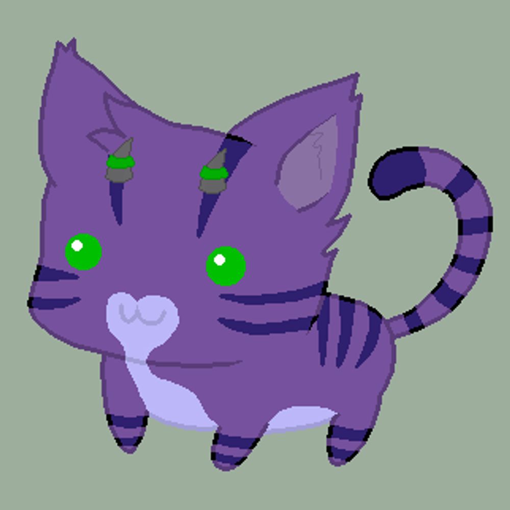 Lavander Cat