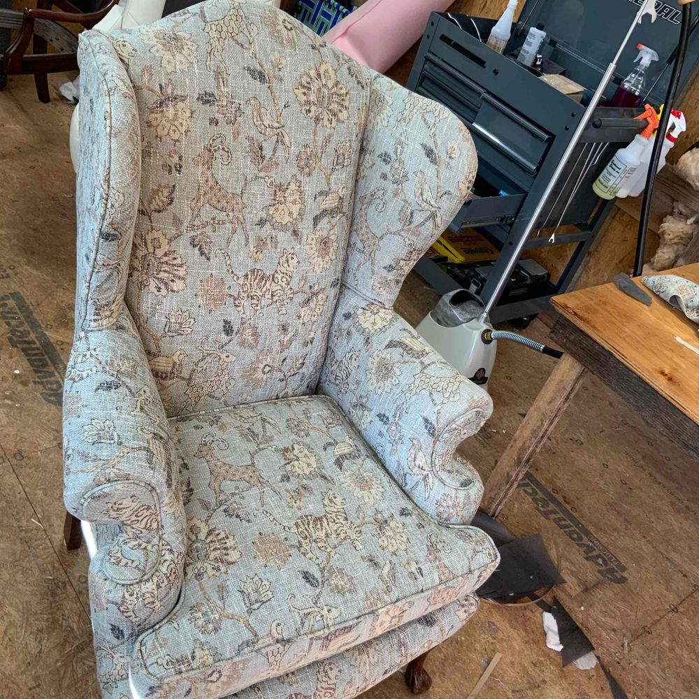 An Upholstery Shop Owner
