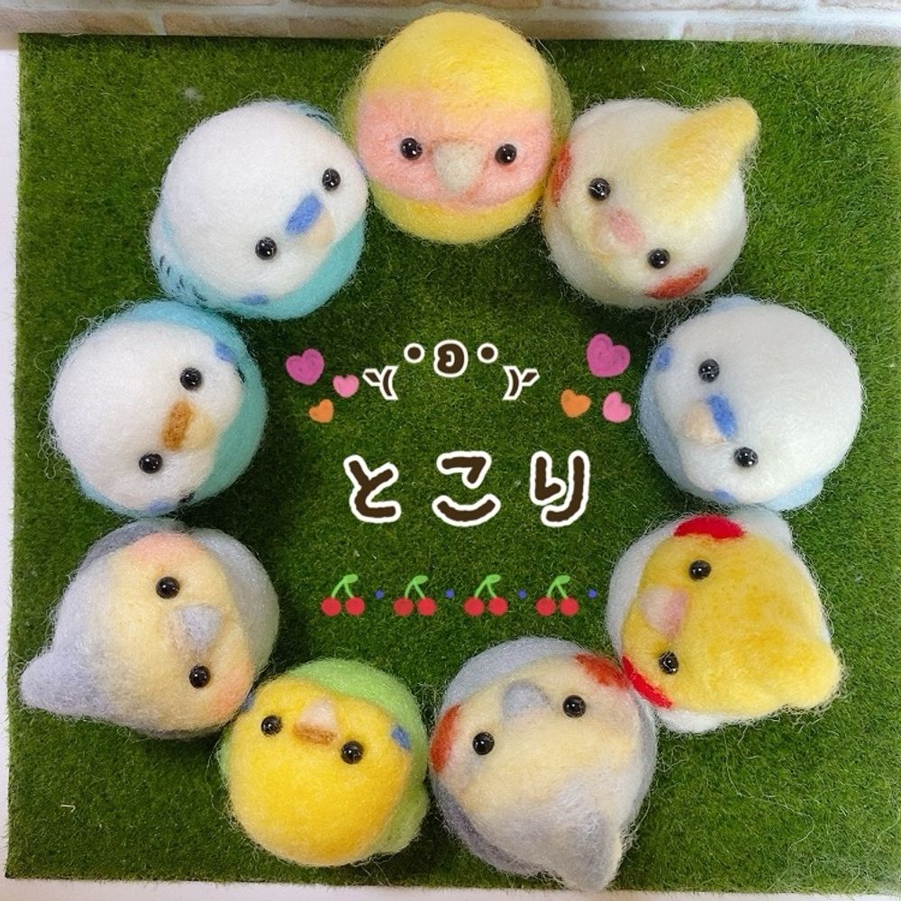 tokori(とこり🐥鳥メインの羊毛フェルト作家)