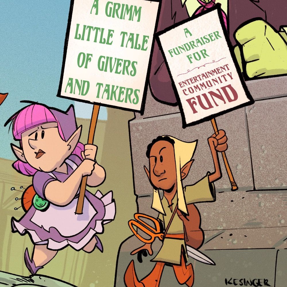 THE ELVES & THE SHOEMAKERS      a fundraising children's book