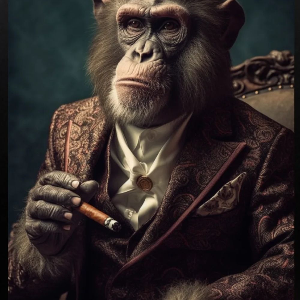 El Chango Fumando