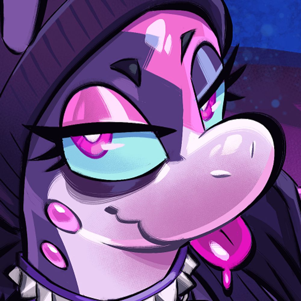 Meow 🧡💖💜🖤